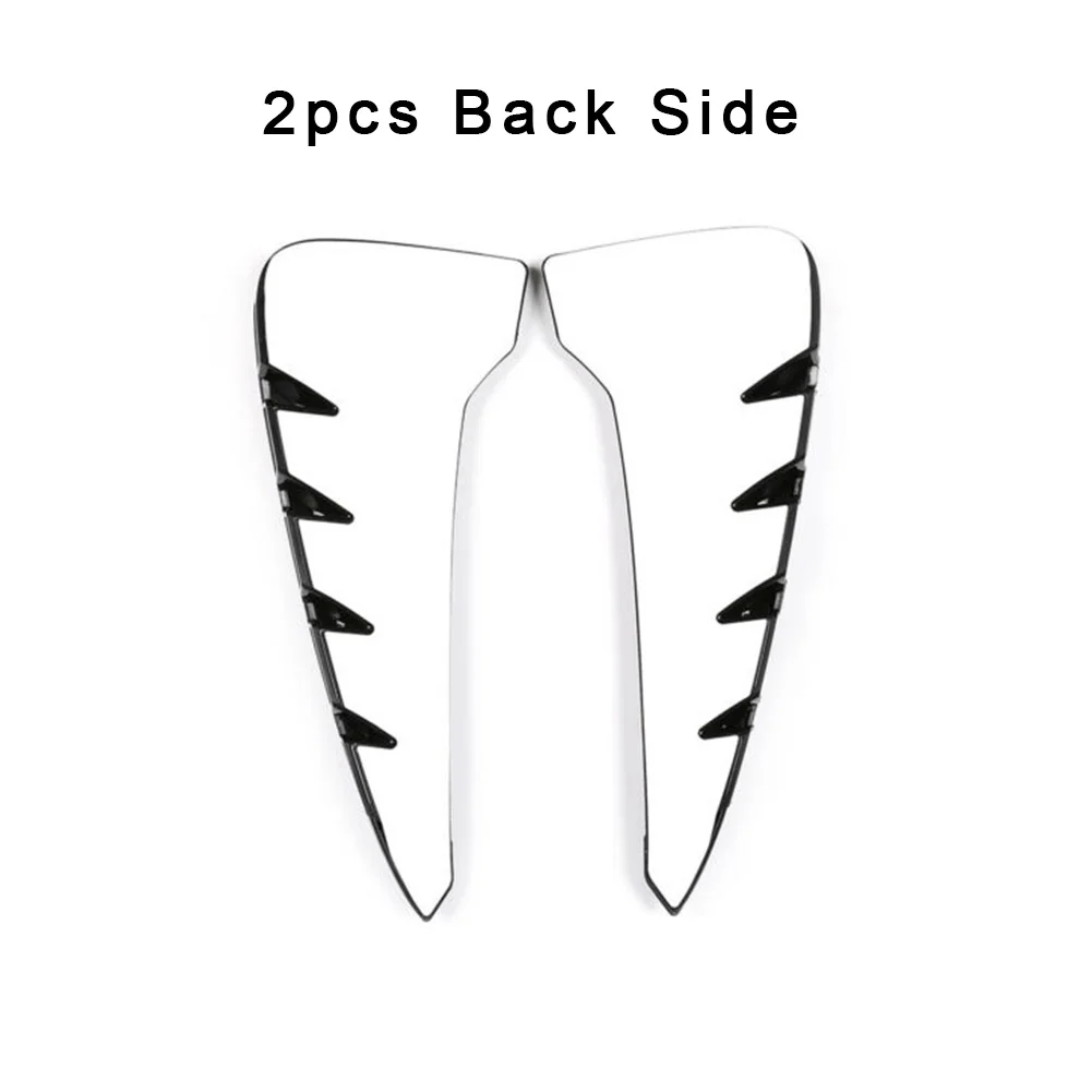 

Accessories Side Wing Fender Car For BMW X5 X5M F15 F85 2014-18 Mouldings Parts Trim Truck Black For BMW 2 pcs