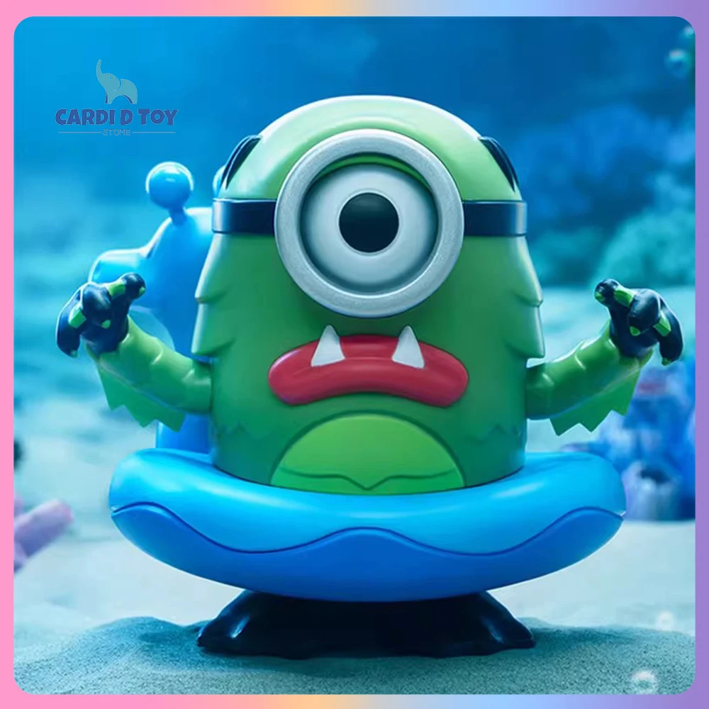 

New Genuine 52toys Minions Blind Box Wind-Up Toy Kawaii Decoration Gift Monster Minions Series Anime Figures Mystery Box Toy