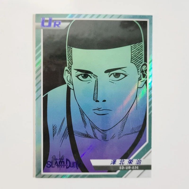 Anime Slam Dunk Sakuragi Hanamichi Mitsui Hisashi Rukawa Kaede Haruko Akagi Collection Cards Christmas Birthday Gifts Boy Toys