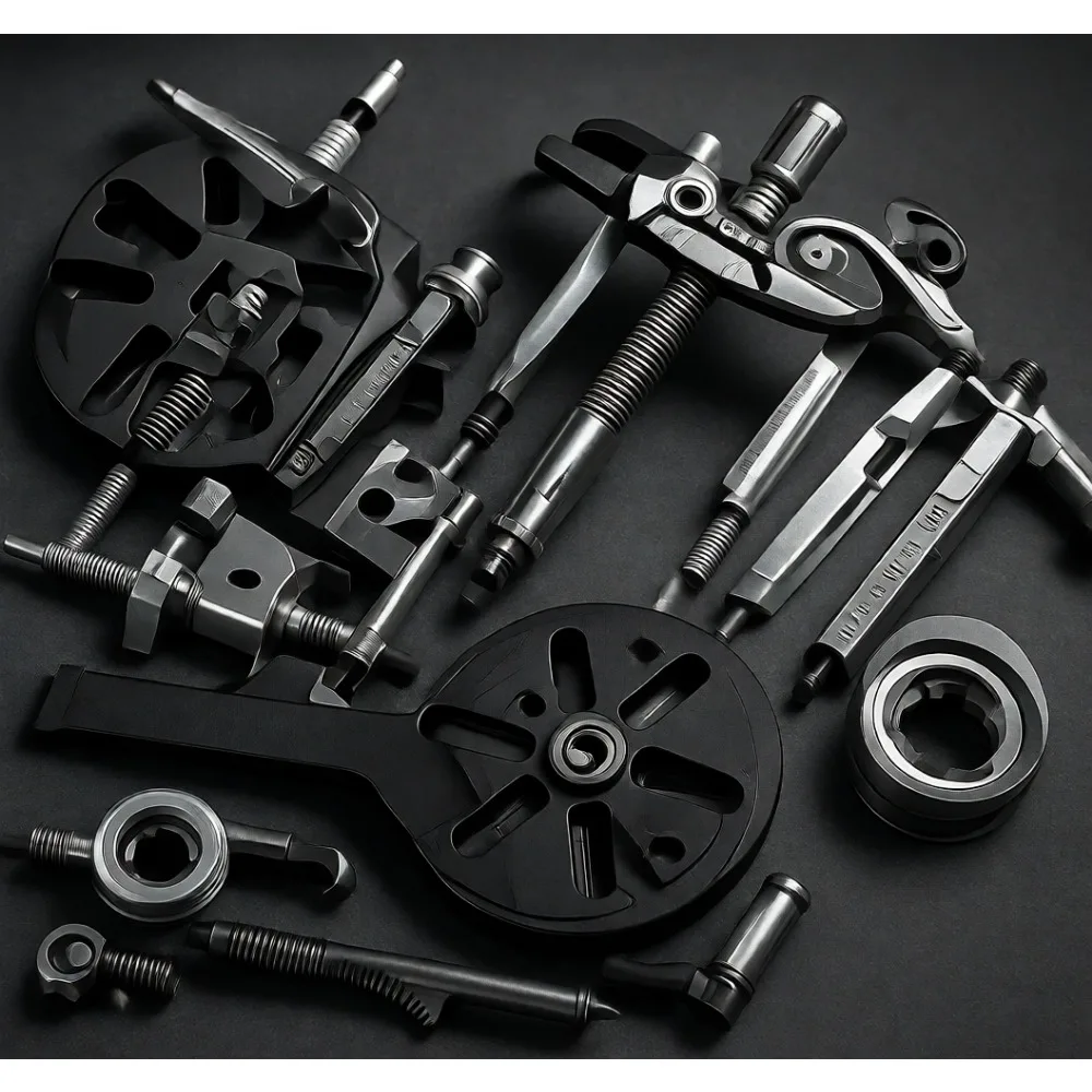 

21 in 1 Internal Bearing Puller Set 3 Jaw Removal Tool with Storage Box for Motorbike Car Machinery Repair