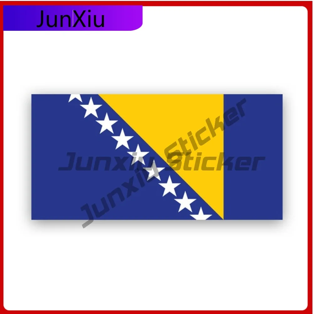 

Bosnian And Herzegovinian Waterproof Fade Resistant Classic For Car Window Car Body Truck Easy To Remove Self Adhesive