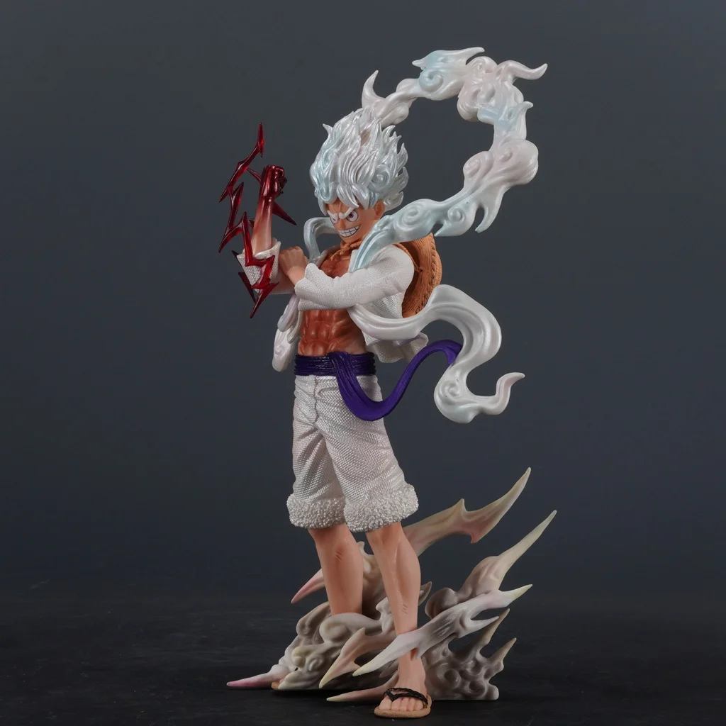 

Anime Figure 5 Gear Luffy 25cm One Piece Figure Nika Luffy Figure PVC Statue Collectible Model Toys Gifts