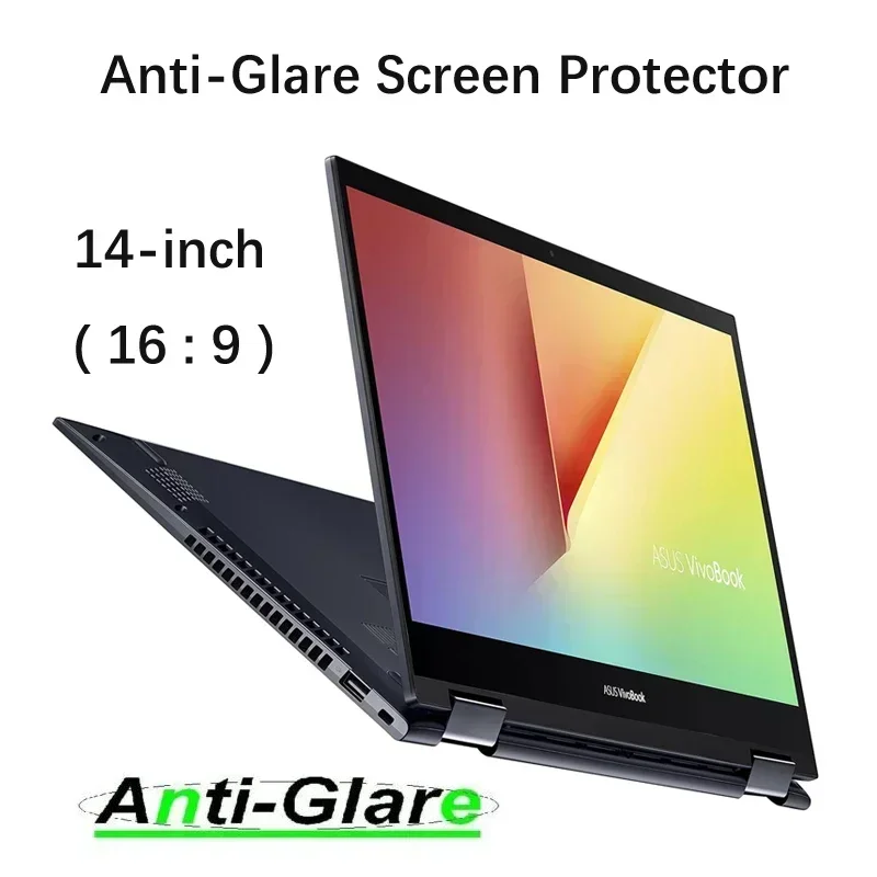 

2X Anti-Glare /Anti Blue-Ray Screen Protector for ASUS Vivobook Flip 14 TM420 TM420UA 2in1 /TP412 TP412FA 14" Laptop PC 16:9