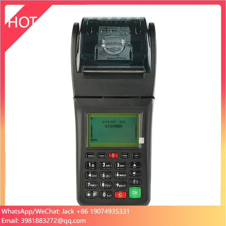 

Goodcom GT6000S Pos Machine Supports GSM SMS GPRS Connectivities 58mm Printer