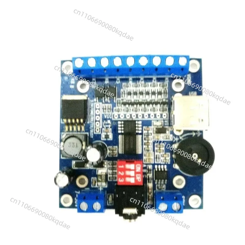 Industrial Voice Broadcast Circuit Board BY‑F610, 12V 24V MP3 Playback Hardware With USB Audio File Copy Function