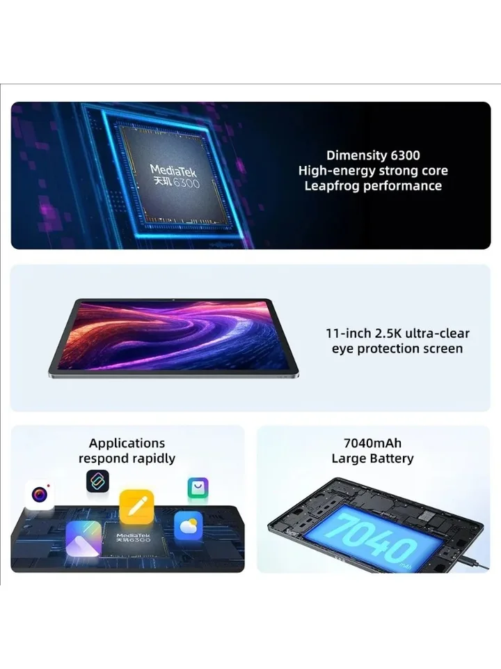 オリジナル中国版 Lenovo Xiaoxin Pad 11 2025 タブレット 128GB/256GB