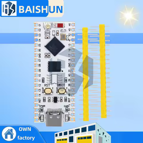 ESP32-S3 NANO WIFI Bluetooth Development Board Type C ESP32-S3-N16R8 Module On-Board Antenna External 16M SPI FLASH 8M PSRAM