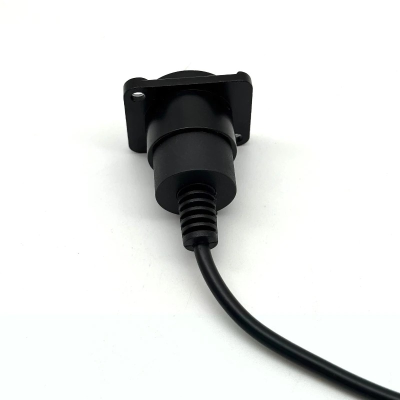 D type 3.5 headphones with cable directly plugged in 3.5 audio zinc alloy motherboard for mother module 3.5 with cable