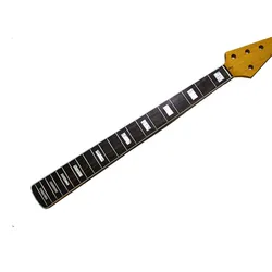 5 Strings Bass Maple Neck With Rosewood Fingerboard Inlay Pearl Block+Pearl Binding Wood Color