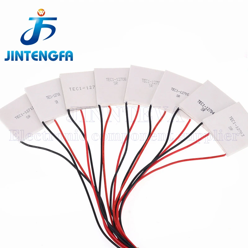 TEC1-12706 12703 12704 12705 12708 12709 12710 12712 12715 Thermoelectric Cooler Peltier 40*40MM 12V Peltier Elemente Module