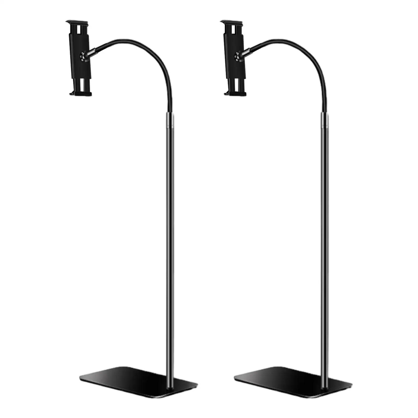 Tablet Floor Stand Flexible Long Arm Phone Stand for Photo Streaming Outdoor