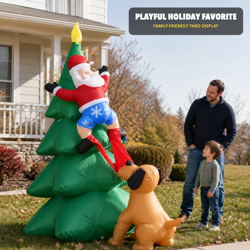 Inflable Navideño de 6.5 pies, - Kids Outdoor Xmas Gifts reseña y precio