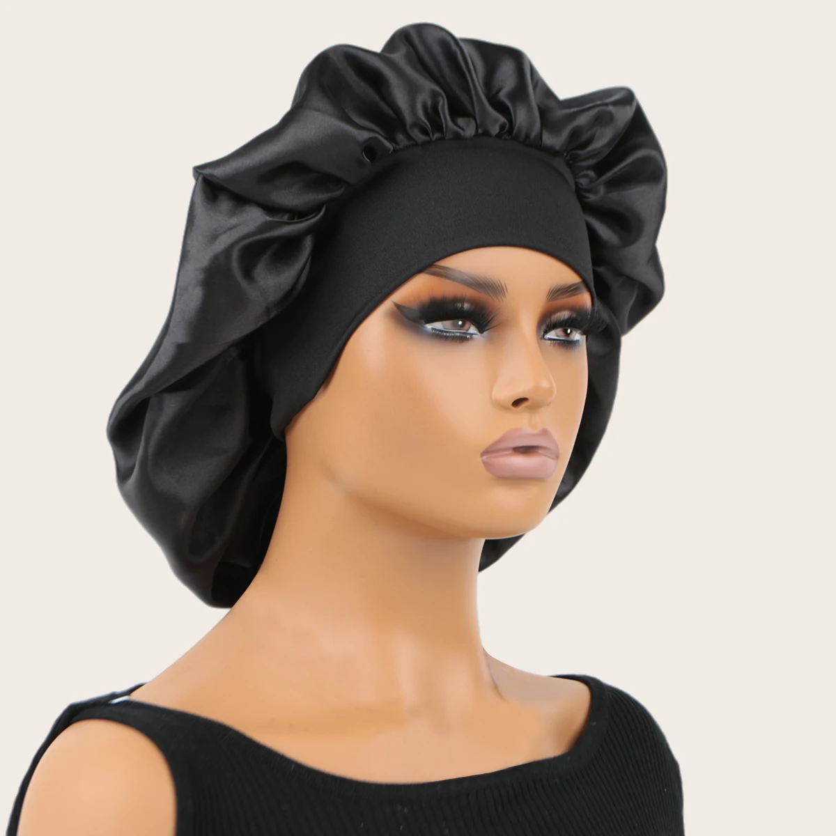 Ladies Soft Sleep Hat Protect Hair from Breakage And Frizz Multiple Colors Available Beauty Essential Accessory