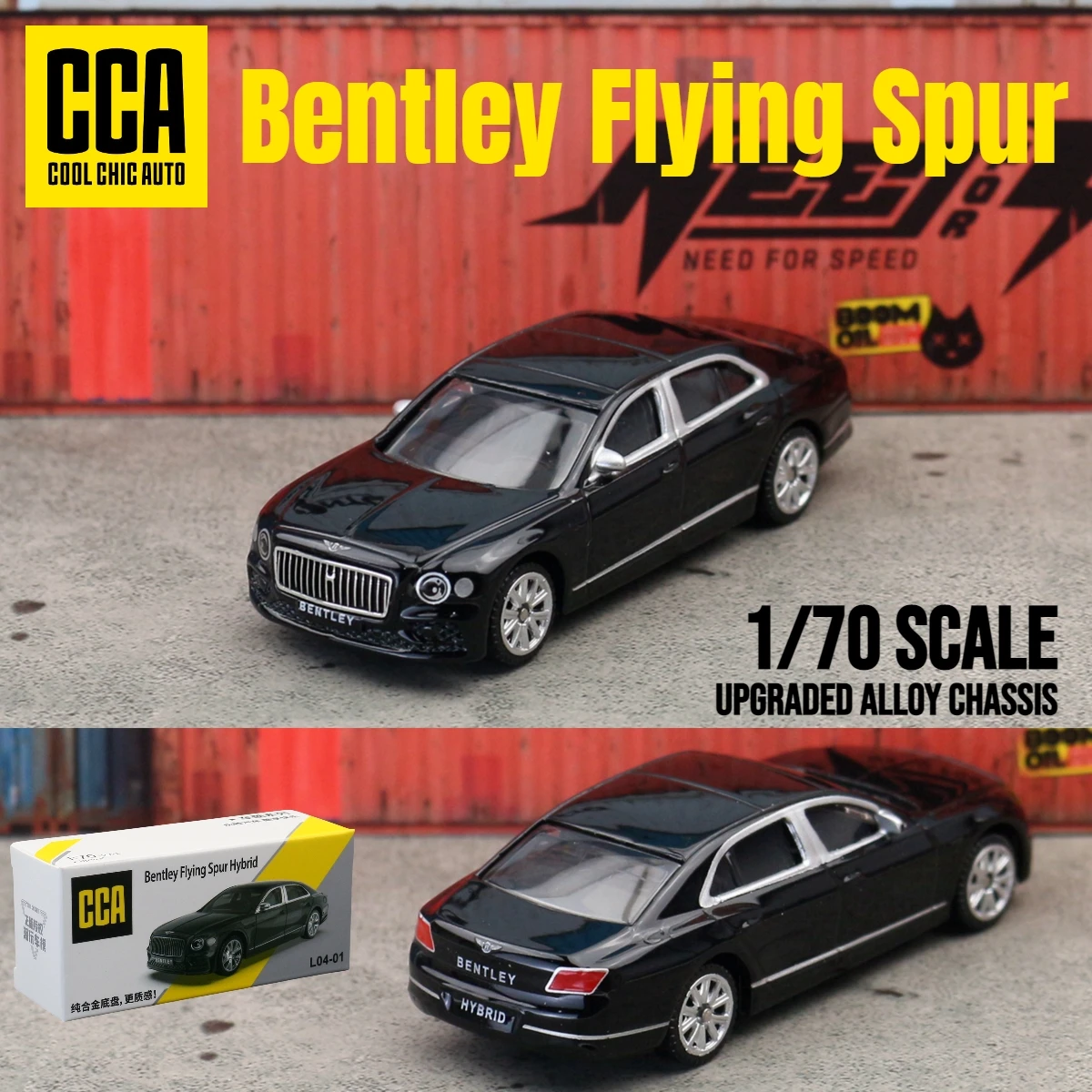 1/70 Bentley Flying Spur Toy Car Model CCA MSZ 1:64 Diecast