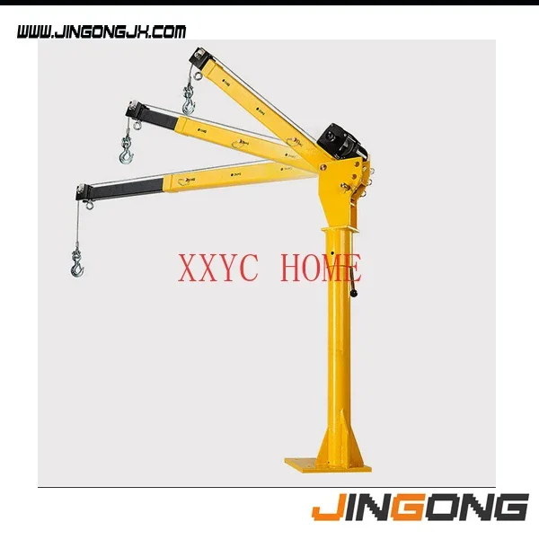 500kg 800kg 1000kg 12V 24V Electric Mini Truck Crane / Mini Mobile Crane for Pick-up Truck with Electric Winch