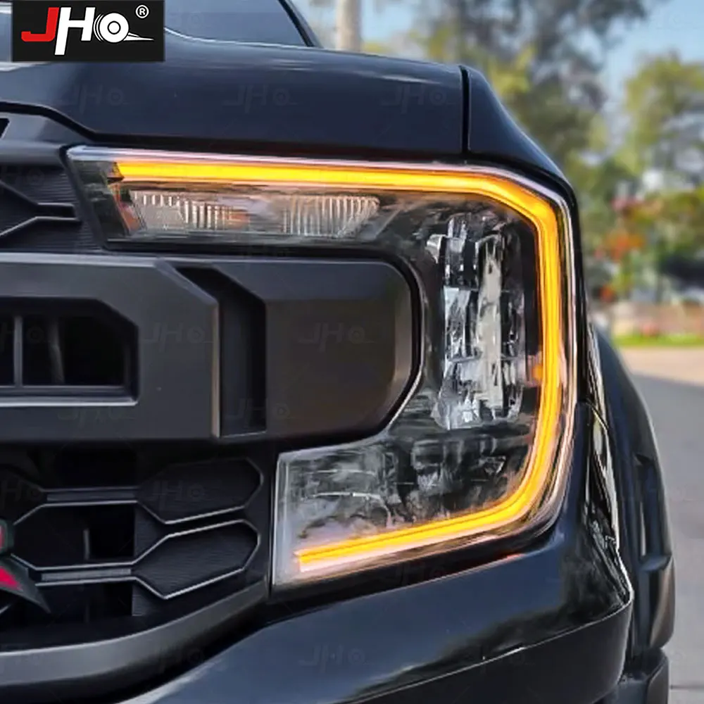 Module de feux de jour ambre sans matrice pour Ford Ranger T9, unité à changement de couleur 2023 2024 2025, gamme XLT/Everest/Sport