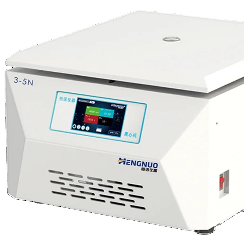 آلة طرد مركزي للمختبر ذات جودة عالية منخفضة السرعة 3-5N أقصى سرعة 6000 دورة في الدقيقة 6321xg مع دوار زاوية NCP 12*10 مللي