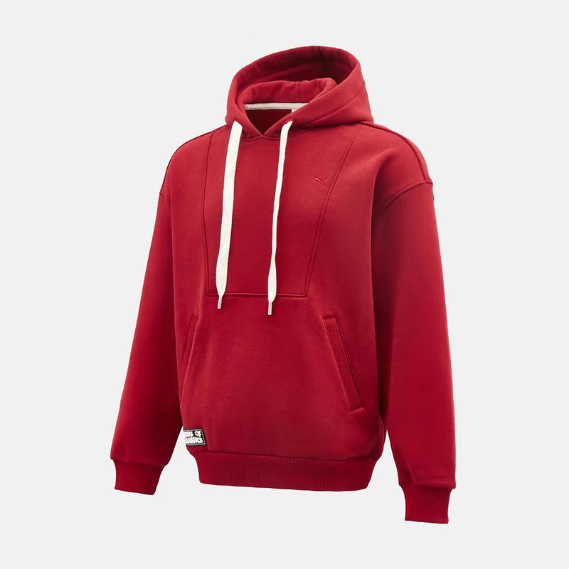 

Puma genuine Winter Men's and Women's Hooded Pullover Durable Sports Sweatshirt 633513-90