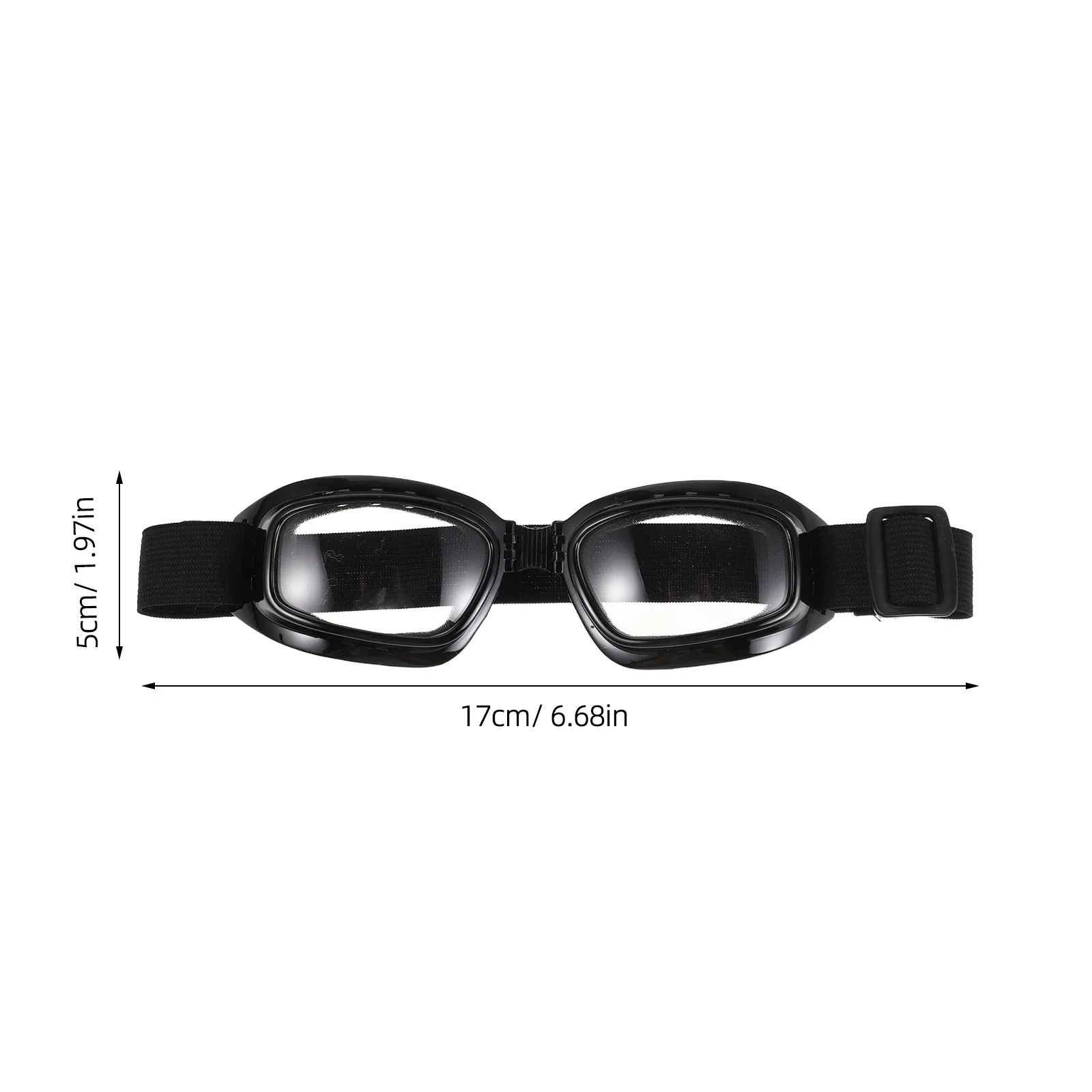 3pcs Motorcycle Goggles For Large Dogs: Windproof Waterproof Uv Protection Pet Eyewear Adjustable Strap For Riding Driving