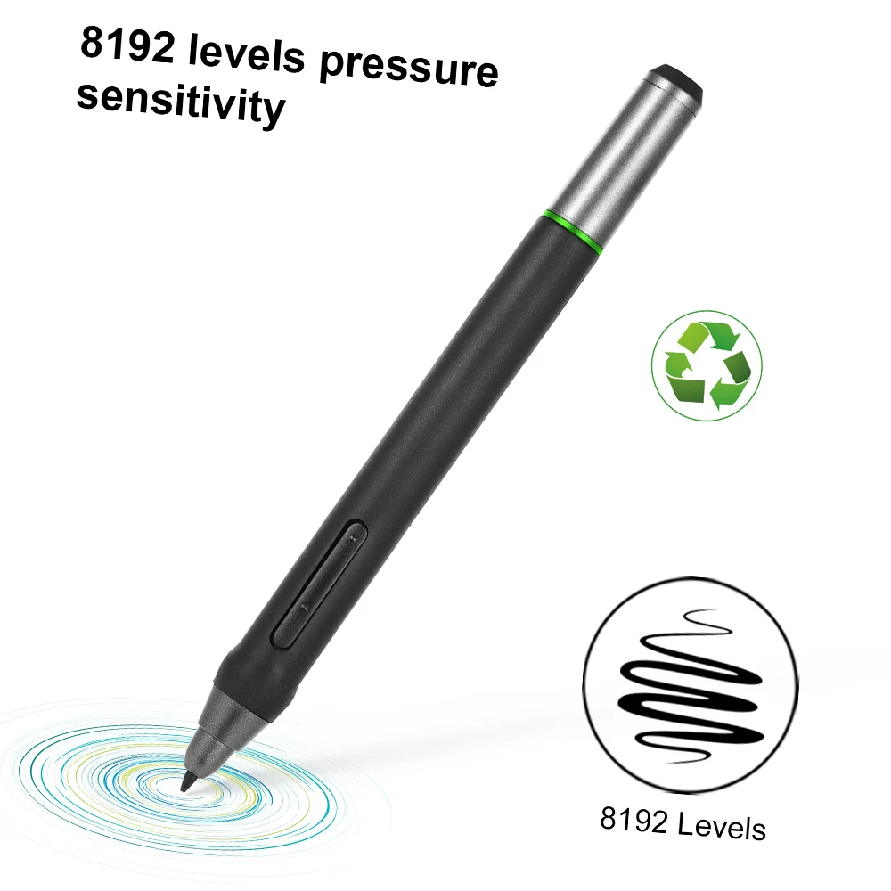 Smart Digital Pen Battery-Free Stylus Pen Suitable For BOSTO BT-16HDT/BT-16HDK/BT-16HD/BT-22U MINI/BT-22UX Graphics Tablet