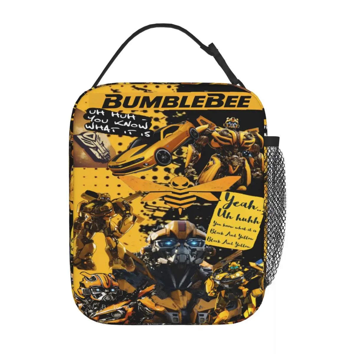 Transformers Merch Insulated Lunch Bags For Office Food Storage Bag Reusable Cooler Thermal Lunch Box