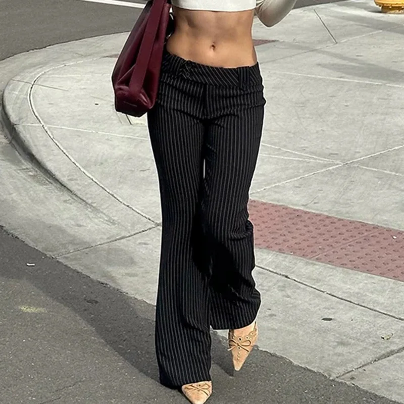 

Повседневные свободные брюки для женщин с принтом в виде сердечек, милые, в стиле Kawaii, для уличной моды, корейский стиль Харадзюку, с вырезами и вставками, с высокой талией, в стиле Ins