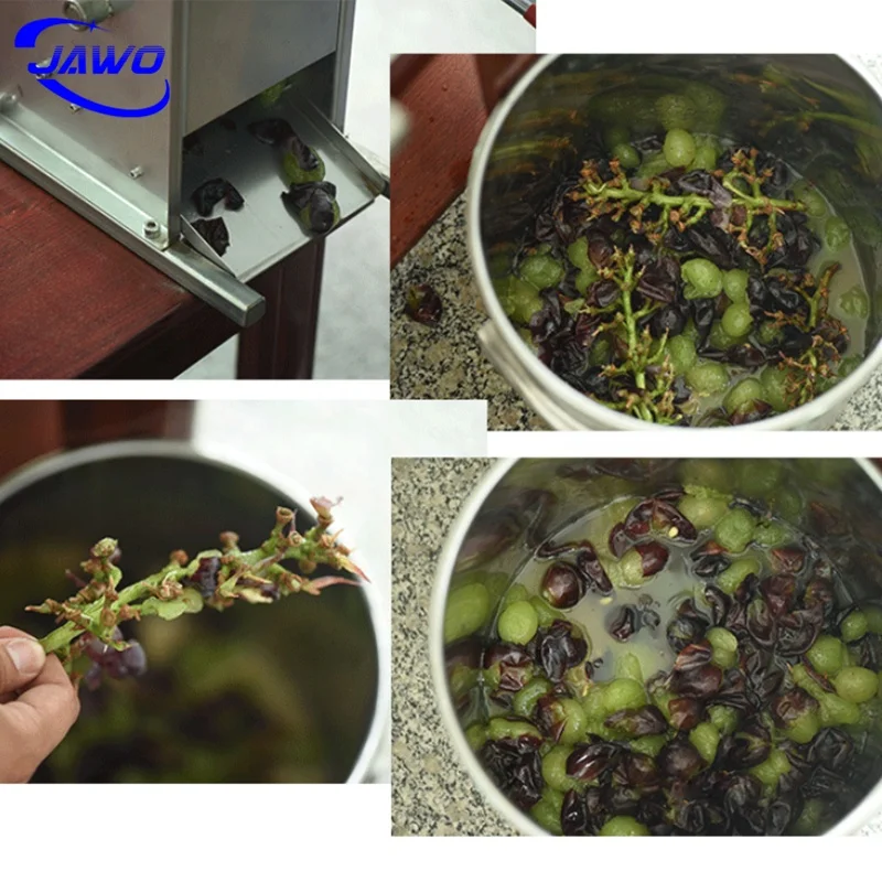 Grape Destemming Crusher Grape Crusher Stalk Removing Machine Grape Destemmer and Crusher for Sale