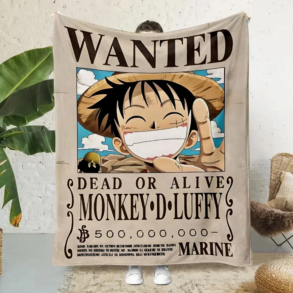 

Bounty Chart Luffys Printed Blanket Picnic Blankets Warm Blanket Soft and Pieces Comfortable Blanket One Home Travel Birthday