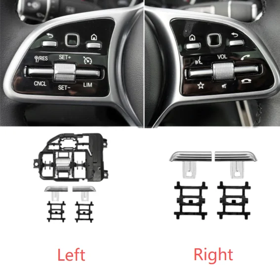 Car Steering Wheel Control Switch Repair Kit 0999058106 For C Class For W205 2019-2021 Interior Parts