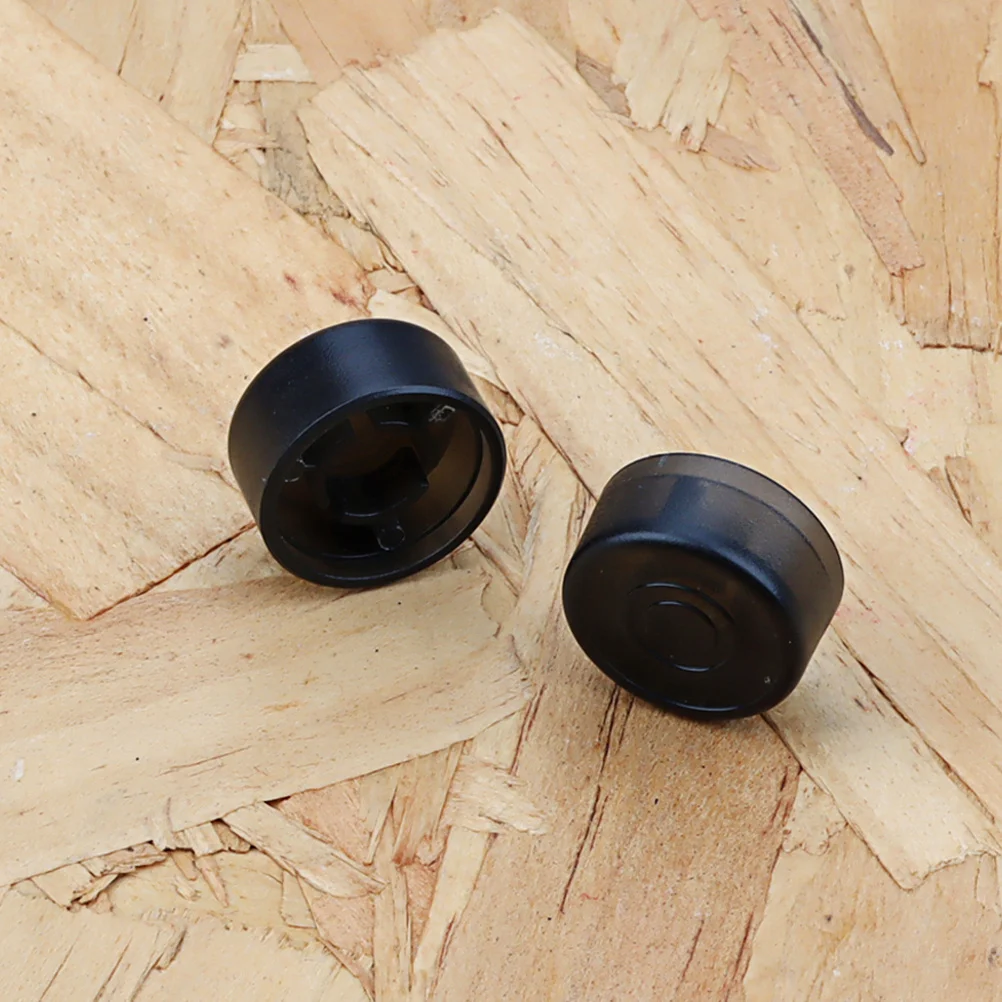 

2 Pcs Button Effect Foot Pads Guitar Pedal Footswitch Topper Furniture Compressor Plastic Knobs