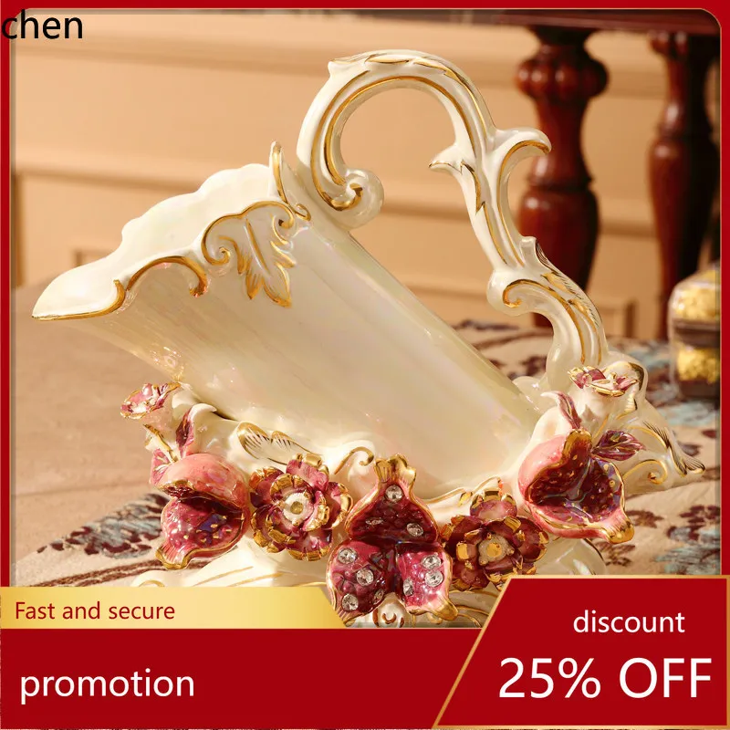 

H1 wine cabinet decoration living room creative grape wine rack home decoration ceramic housewarming gift