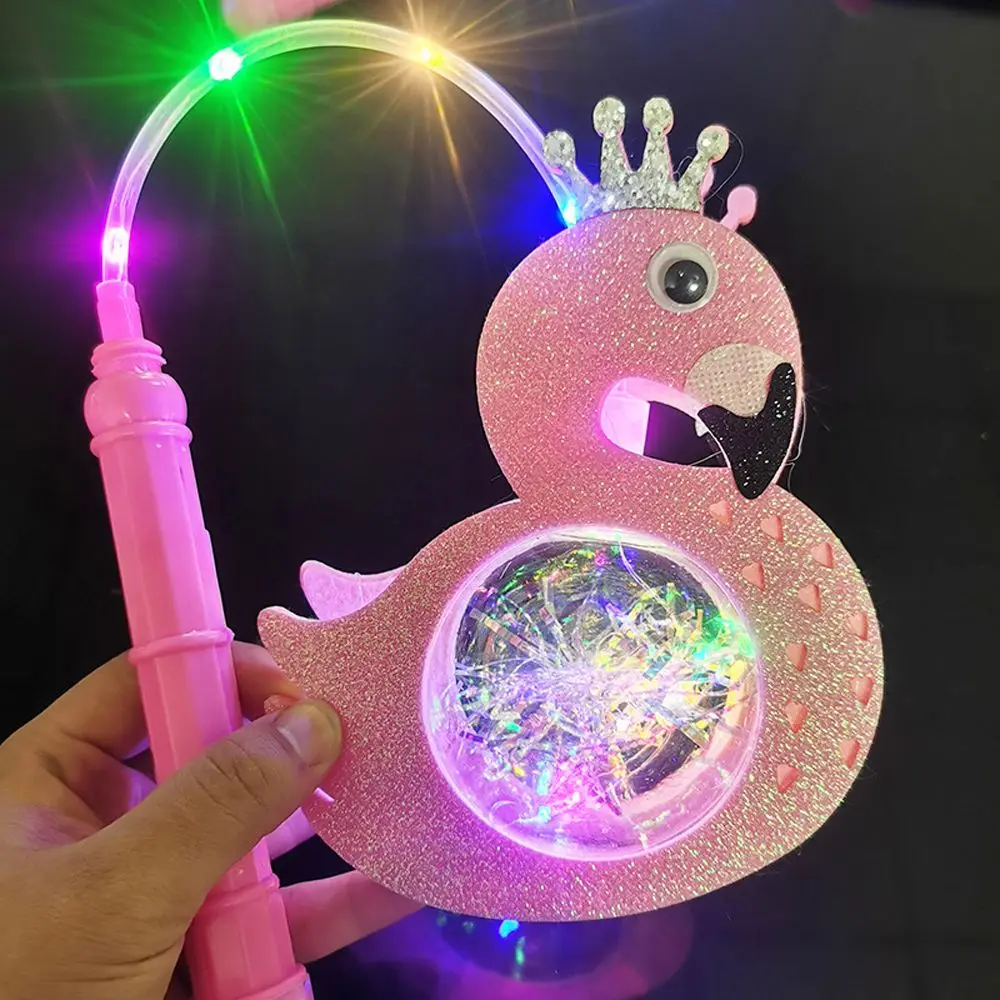 Kawaii Led Lantaarn Drie Flash Modi Decoratieve Festival Benodigdheden Cartoon Dier Flash Lantaarn Voor Kinderen Kinderen Speelgoed