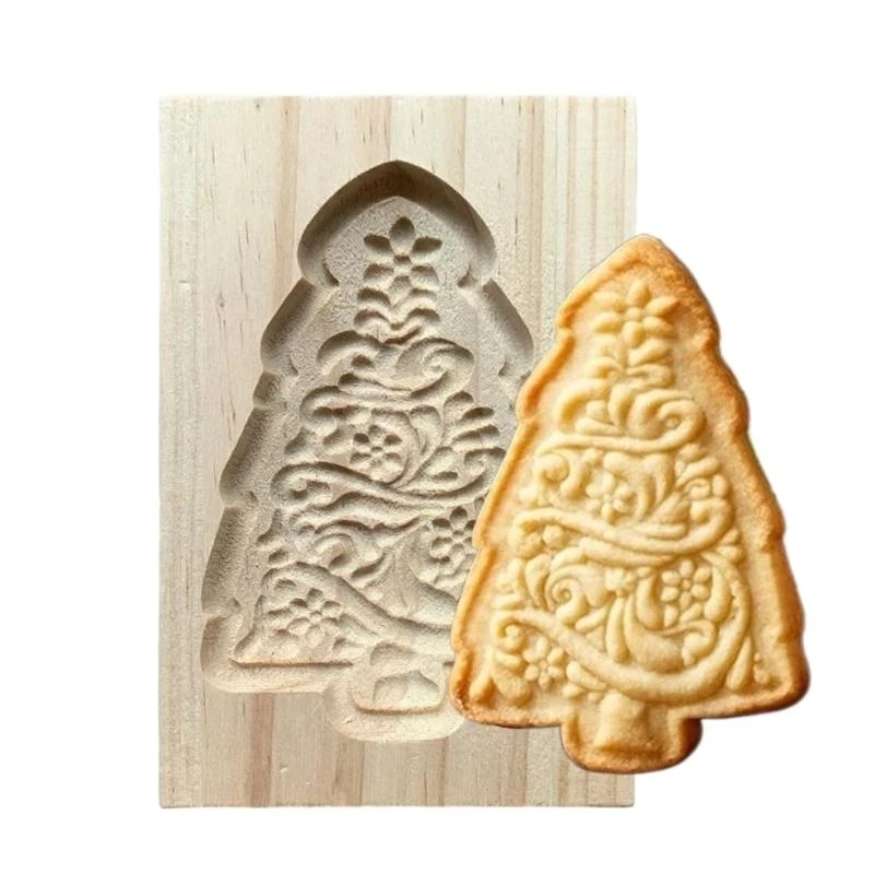  Efficient Wooden Pastry Molds Multipurpose Kitchen Utensils For DIY Dessert Making Projects