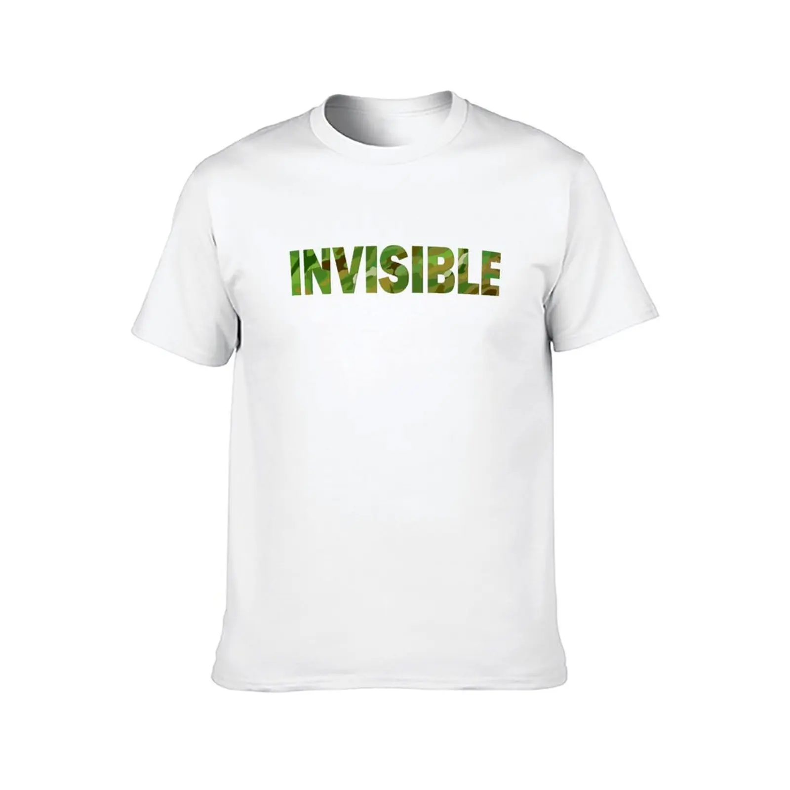 Invisible Camo T-Shirt man t shirt anime stuff customs design your own funny t shirts men