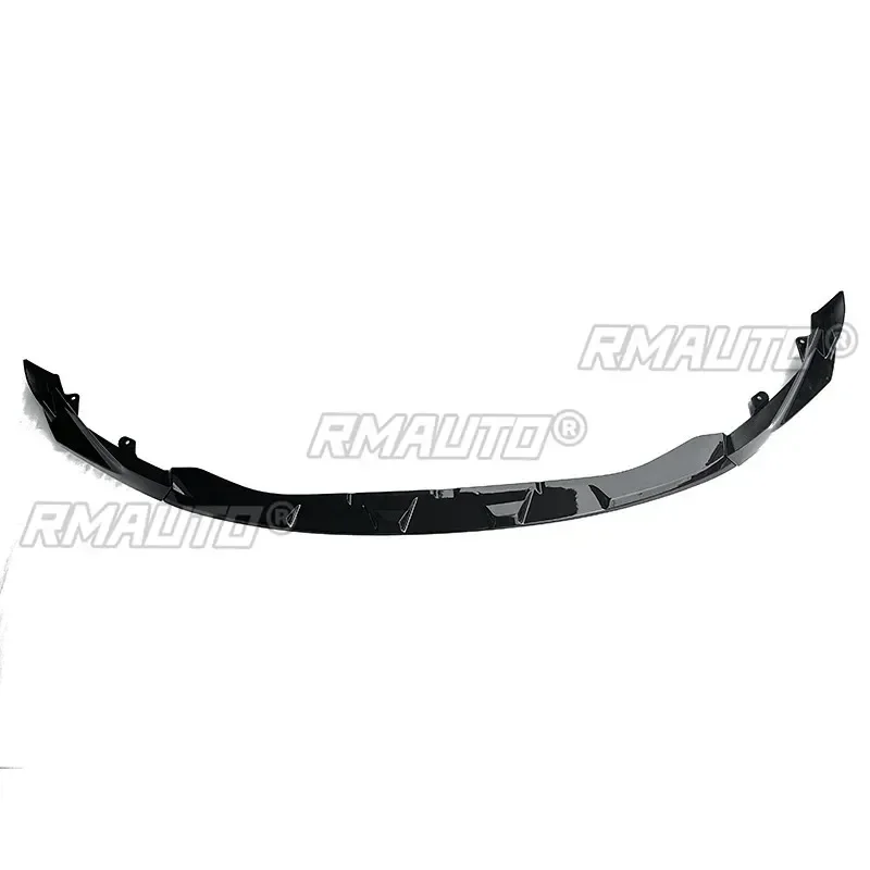 Para bmw m3 g80 2020-2023 pára-choques divisor preto brilhante estilo mp amortecedor dianteiro spoiler guarda modificação parte acessórios do carro