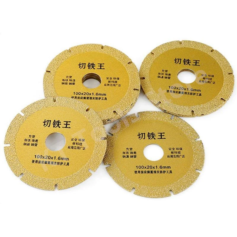 

4 Inch 100mm Diamond Saw Blade Renovator Multitool Metal Stainless Steel Cutting Discs Angle Grinder Disk Cut Off Wheel Tool