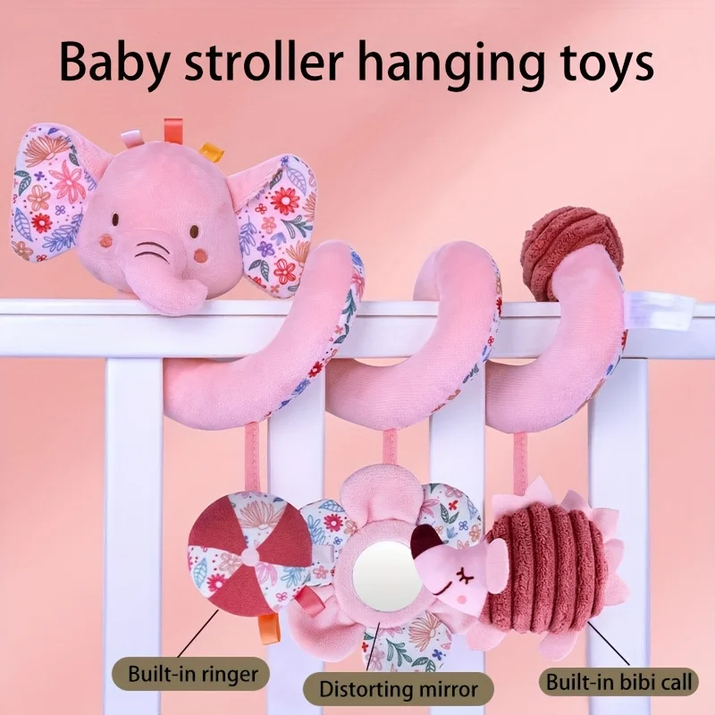 Giocattolo colorato per appendere culla, passeggino per neonato e ciondolo per seggiolino auto, regalo perfetto per compleanno, festival, capodanno, ringraziamento