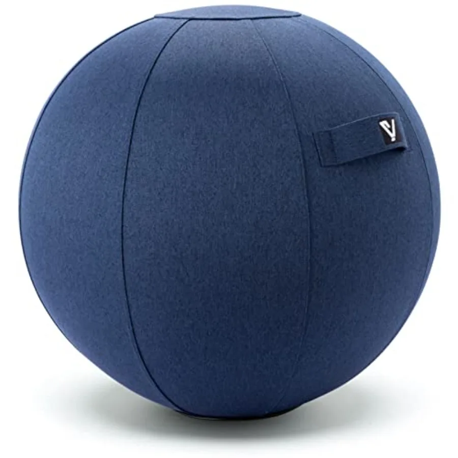 

Sittg Ball Chair for Office and Home, Pilates Exercise Yoga Ball with Cover for Balance, Stability and Fitness, Ergonomic Postu