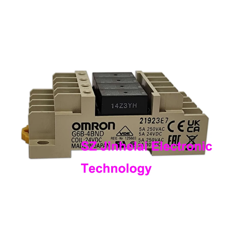 New and Original Omron Relay Terminal G6B-4BND G6B-47BND G6B-48BND 5VDC 24VDC Relay and Base