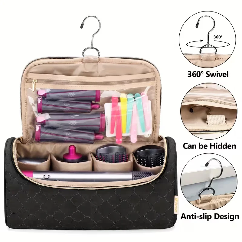 Portable Dyson Hair Dryer Pouch Airwrap Case Travel Dryer Air Wrap Dustproof Protection Storage Organizer Bag - view 3
