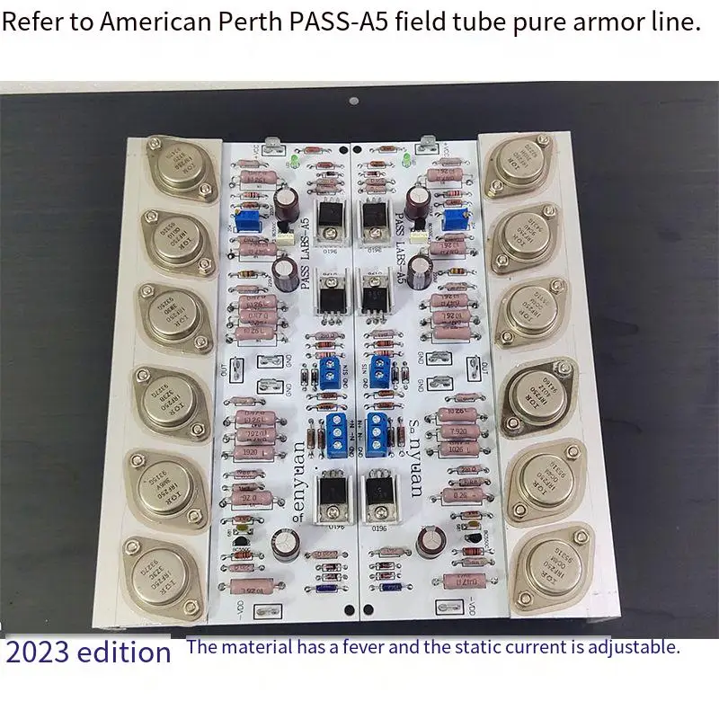 

Referring to the American Bess PASS A5 field-effect transistor, it is a pure Class A power amplifier board