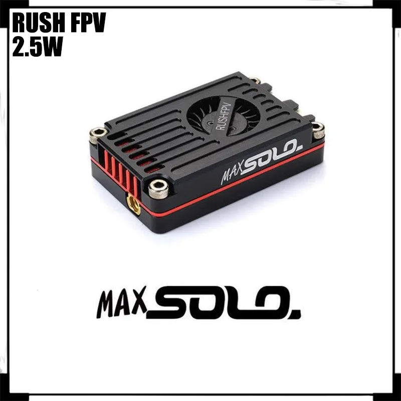 

Rushfpv Max Solo Image Transmission Cnc Shell 2.5w High Power Fpv Traverse Aircraft Fixed Wing Long Voyage