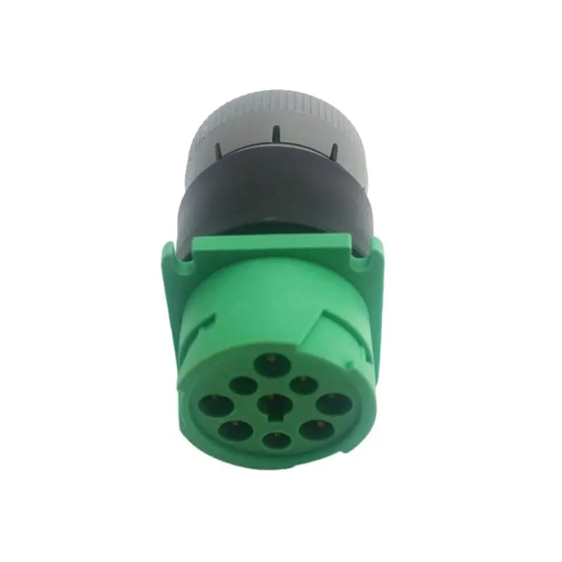 OBD2 Diagnostic Port Converter Adapter J1939 9Pin To 16Pin For Car Truck Conversion Interface