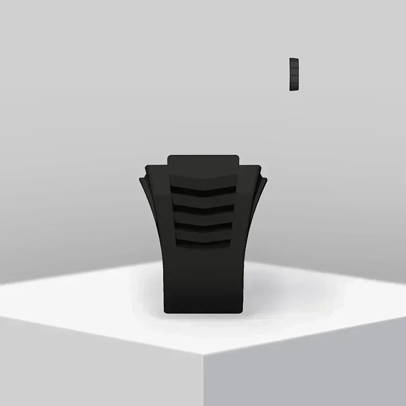 

Sports Style Rubber WatchBand for Apple Watch 44MM 45MM Elasticity Strap for Modification Accessories DIY Bracelet Wristband