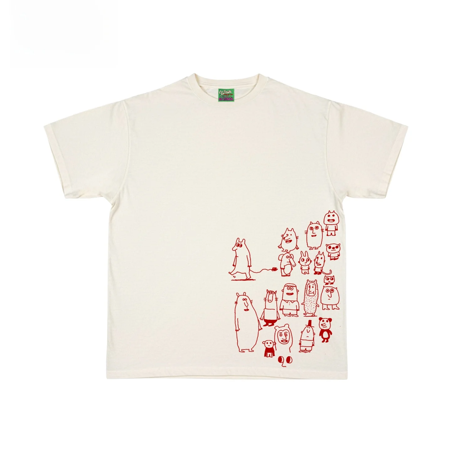 

Unisex Short Sleeve T-Shirt Interesting Soul Oldschool Hip Hop Rap Style Amekajie Dopaamine Printed Casualwear from China