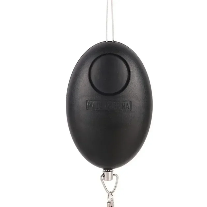 Personal Safety Self Defense Emergency Alarm 120dB Egg Shape Keychain for Women