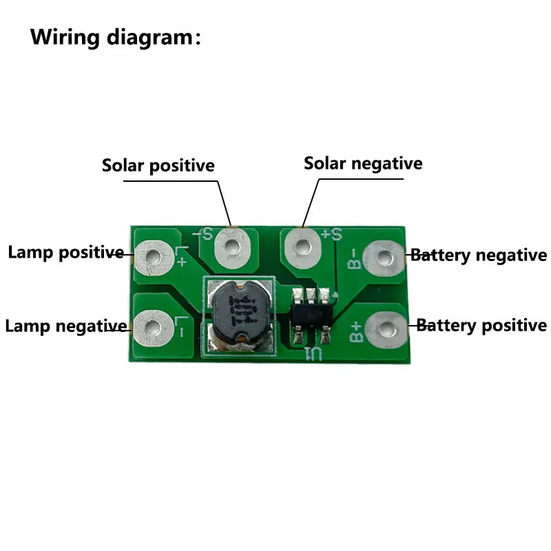 1.2V Solar Lamp Circuit Board Solar Controller Board Module for Road Stud Light Solar Charge Controller Board