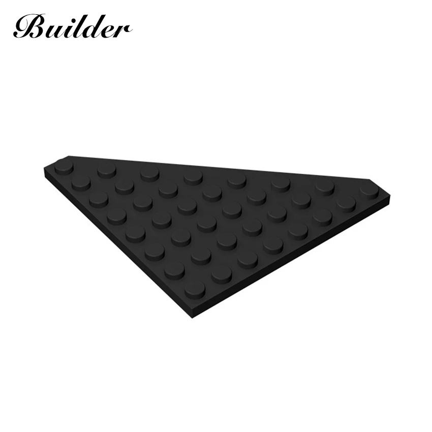 Little Builder 30504 DIY 8x8 Wedge Plate 10pcs Building Blocks Technological Parts MOC Educational Toys for Children Boy gifts