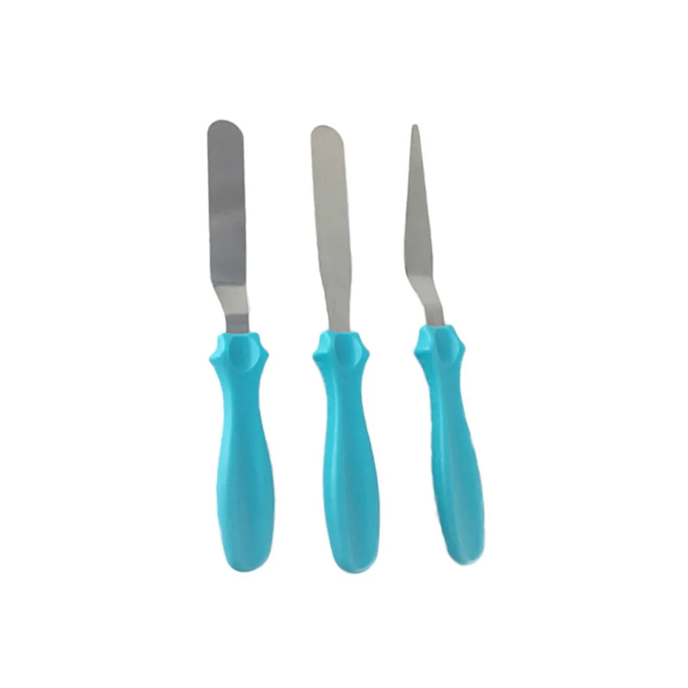 7Pcs Cake Tool Set Rotating Plastic Turntable Scrapers Baking Decorating Tools for Smooth Piping and Easy Cream Spreading
