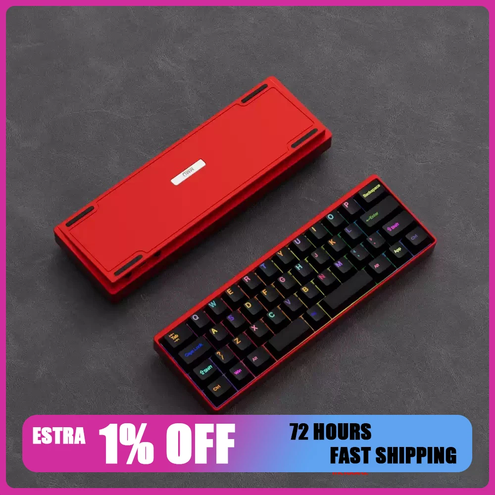 MMDAiny KM40 PC Keycaps 40% For Small Arrangement 40 Keyboard Keycaps PBT Thermal sublimation and light transmission PC